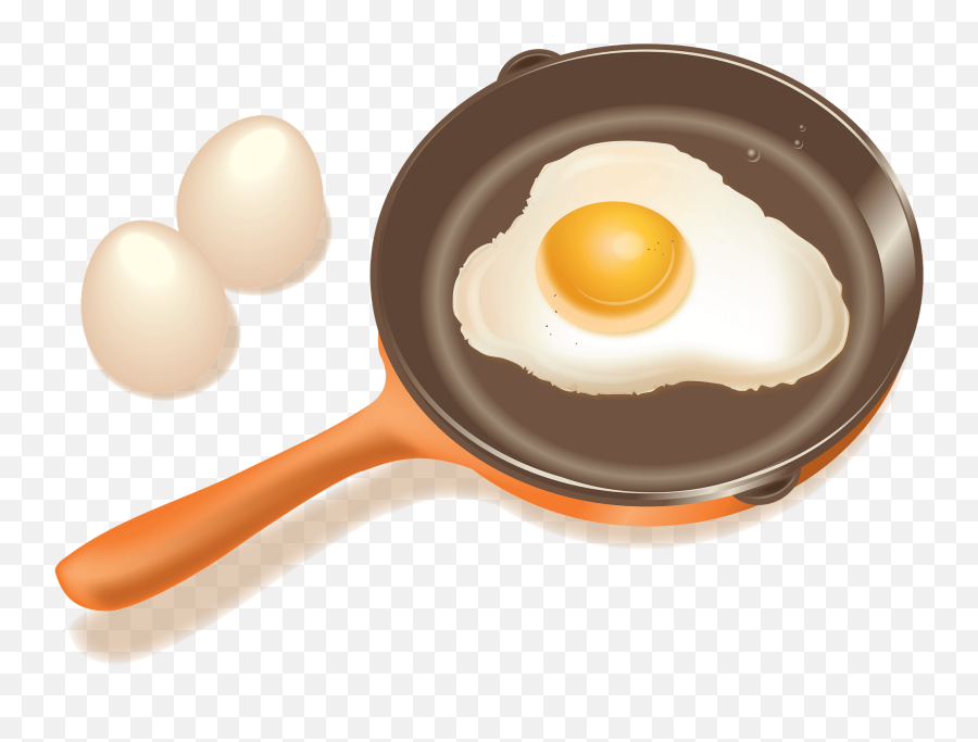 Fried Eggs Cooking Clipart - Eggs Cooking Png Emoji,Frying Pan Emoji