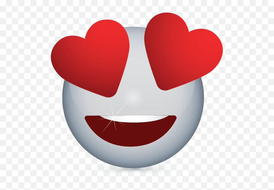 Download Love Heart Eyes Emoji Png Png U0026 Gif Base - Heart Emoticon,Emoji Builder