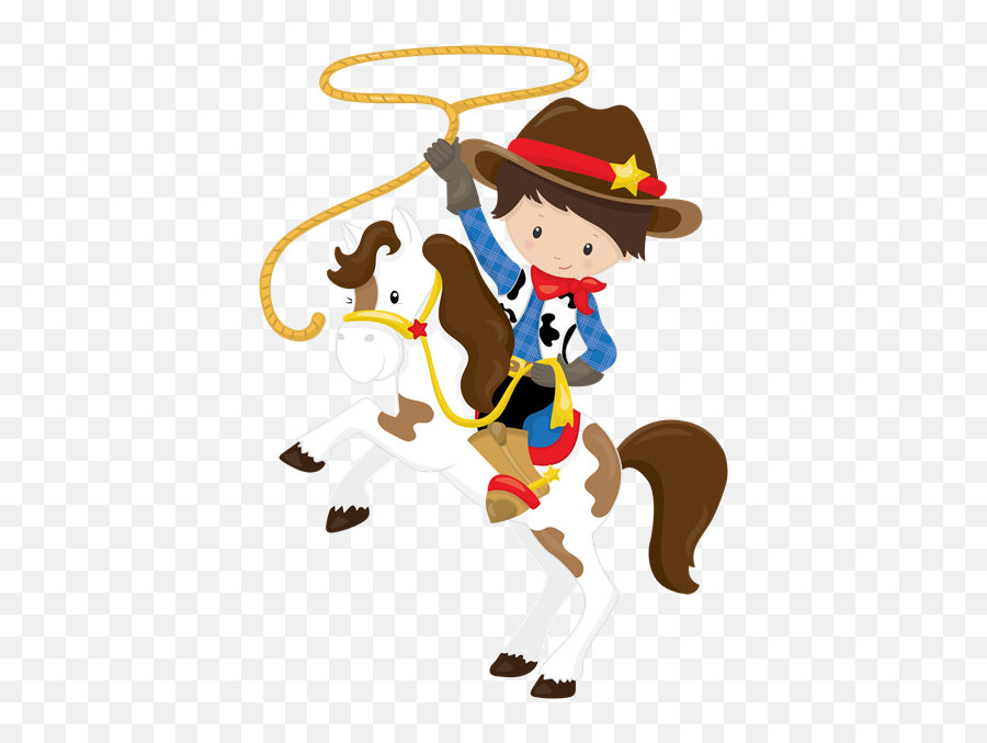 Cowboy Western Lil Buckaroo Birthday Invitations Choose Your - Little Cowboy Clipart Emoji,Emoji Birthday Invite