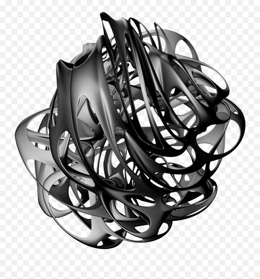 Skew 105 Warped 3d Shapes 3d Shapes Shapes Stock Art - Dot Emoji,Black And White Colors Bring Out What Emotions