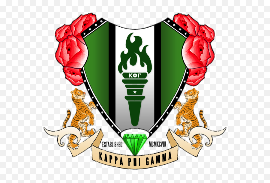 Kappa Phi Gamma - Kappa Phi Gamma Sorority Emblem Emoji,Delga Gamma Phi Emojis