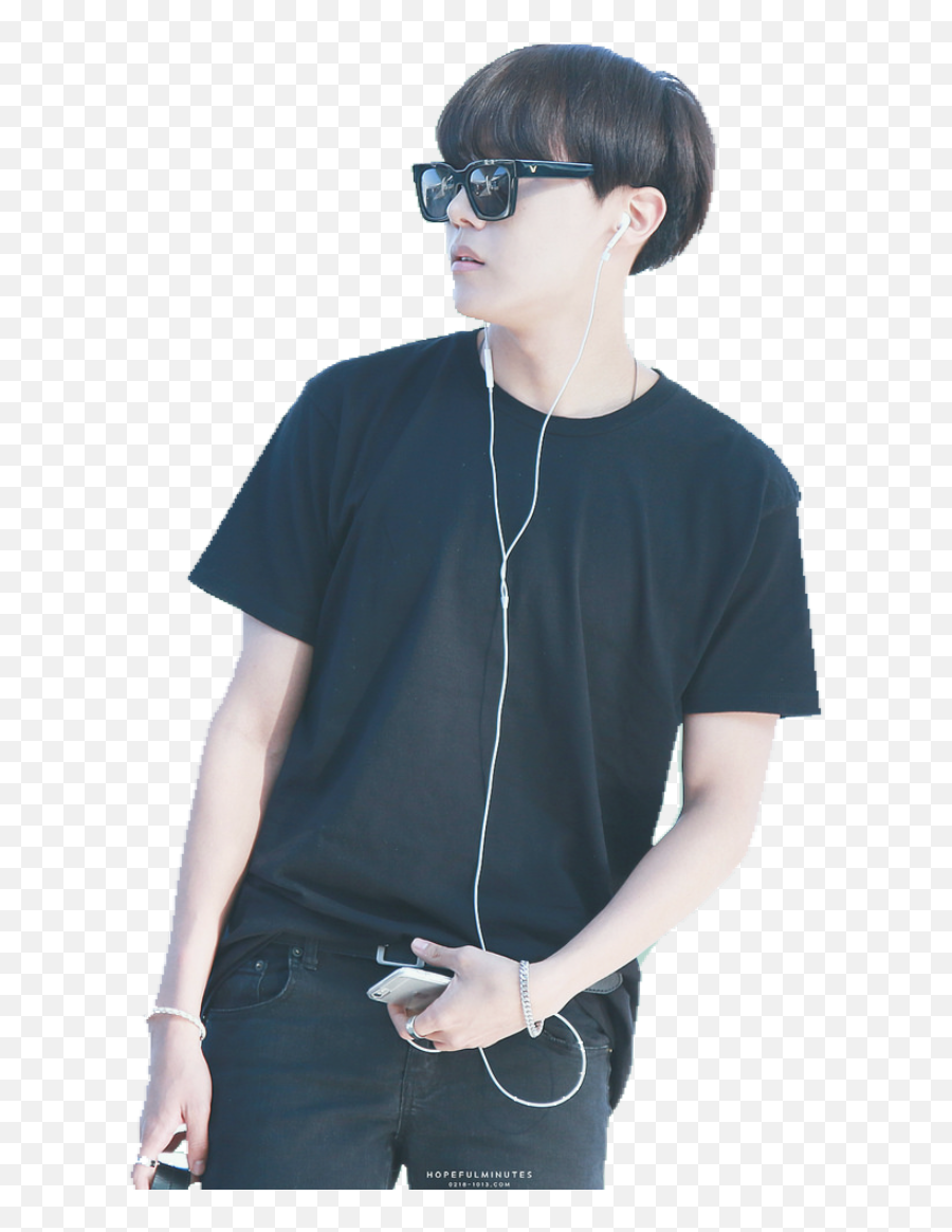 Download Bts K - Pop Rapper Jhope Dancer Goodbye Clipart Png Bts Jhope Stencil Art Emoji,J Hope Emoticon