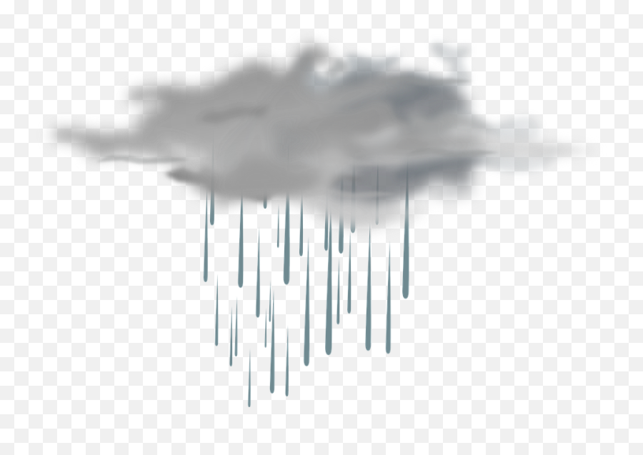 Ftestickers Cloud Rain Weather Sticker By Starshine - Nube De Lluvia Png Emoji,Emoji Weather Forecast
