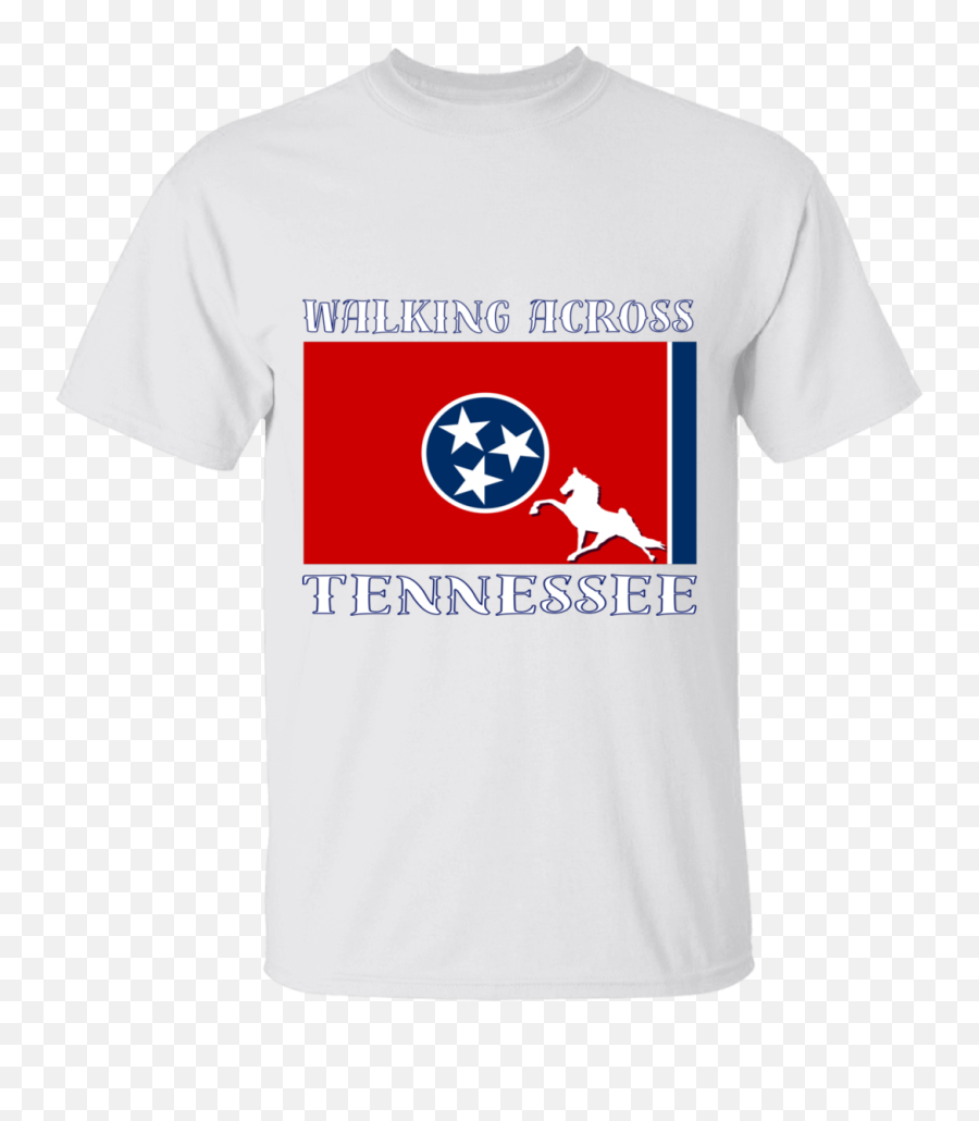 Walking Across Tennessee G500 Gildan 53 Oz T - Shirt 3 Star Flag Emoji,Oz Emoticon