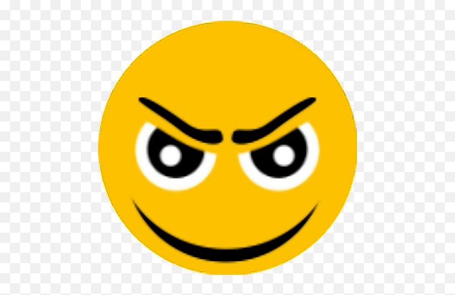 Smirk Emoticon Emoji Sticker By Aimee - Happy,Smirking Emoji