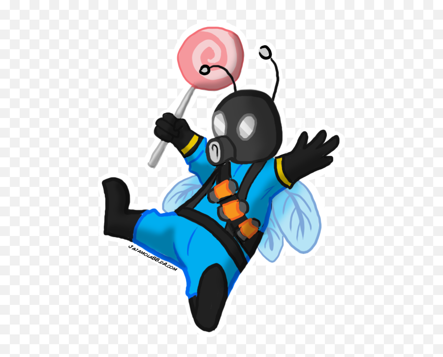 Lil Blu Firebug - Fictional Character Emoji,Tf2 Pyro Emotions