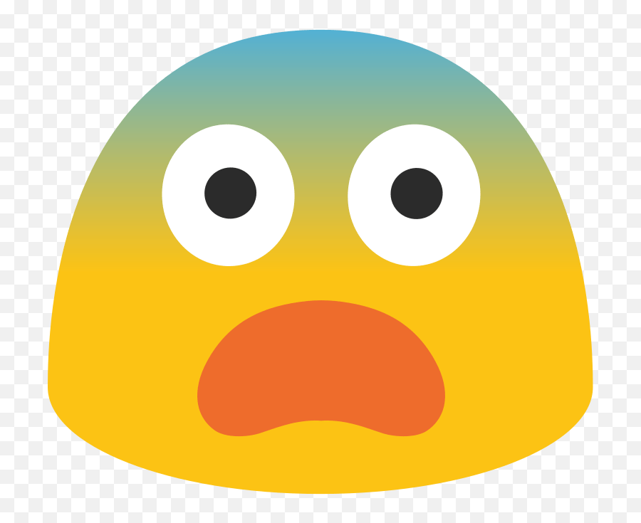 Anxious Emoji Transparent - Scared Emoji,Nervous Emoticon Faces