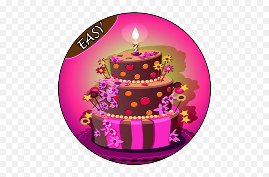 How To Draw Cake Birthday - Doum Günü Pastas Ingilizce Emoji,Cake Android Emoji Png