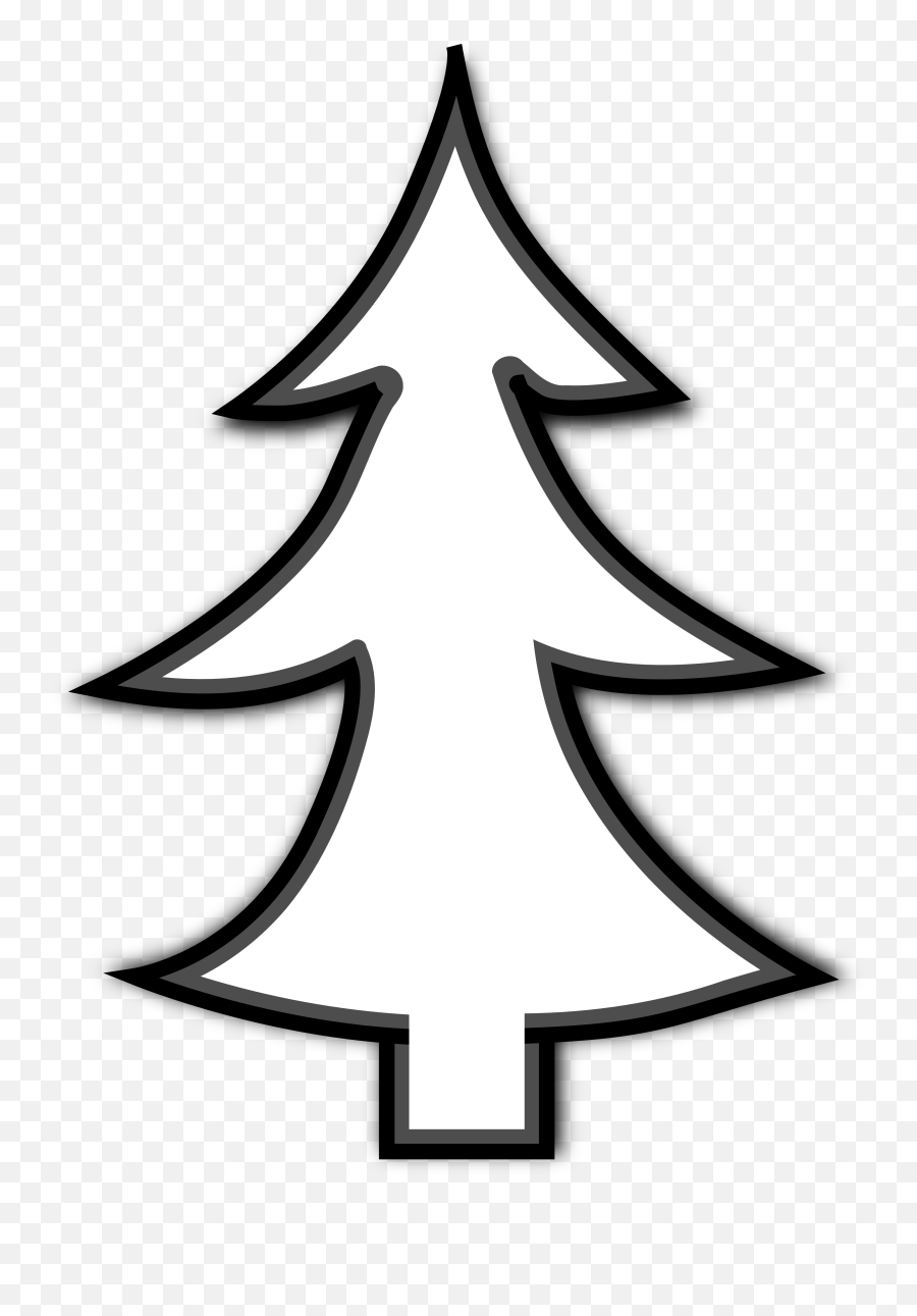 Nativity Clipart Emoji Nativity Emoji - Pine Tree Clipart Black And White,Christmas Tree Emoji