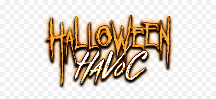 This Is Halloweenhavoc Arius Looks Back - Classic Transparent Halloween Havoc Logo Emoji,Paper Jack O Lantern Faceswith Different Emotions