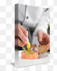 Chef Preparing Salmon Salad - Sashimi Emoji,Salad Of Emotions