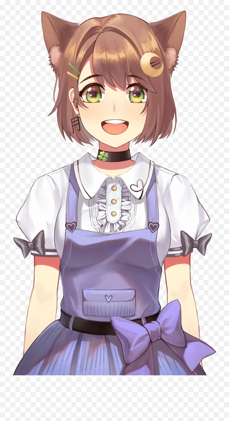 Tsuki Mia - My English Virtual Youtuber I Play Visual Novel Fictional Character Emoji,Shouta Dragon Maid Emojis