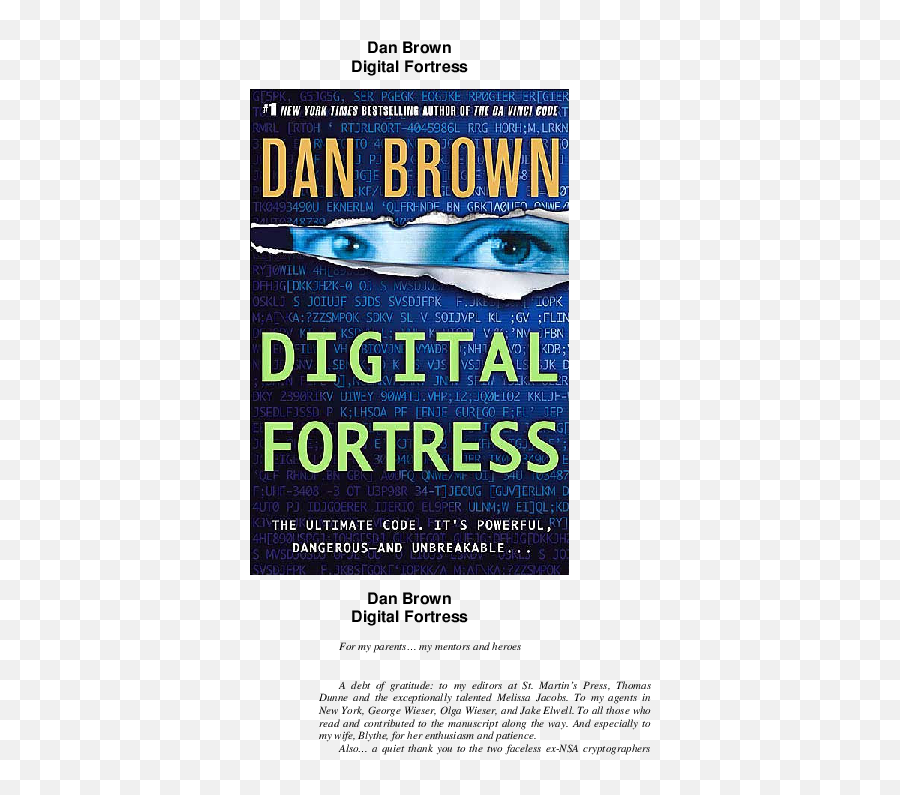 Pdf Digital Fortress 1998pdf Nova Anne Baclayo - Af Gruppen Emoji,Our Hunches Emotions George Foster