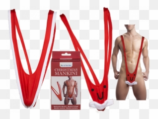 Christmas Mankini Thong Gag Pranks Gift - Articulos De Broma Para Hombres Emoji,Thong Emoji