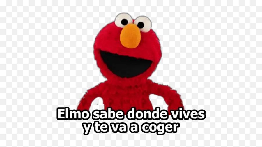 Elmo Stickers For Whatsapp - Sticker De Elmo Para Whatsapp Emoji,Peluches De Emojis Colombia