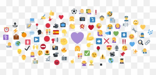 Emojis De Eventos Masivos Como El 8m - Language Emoji,Caritas De Emojis Letras