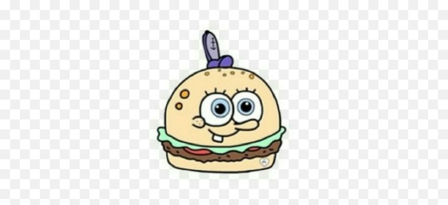 Spongebob Burger Sponge Bob Sticker - Sticker Spongebob Emoji,Bob's Burgers Emoji