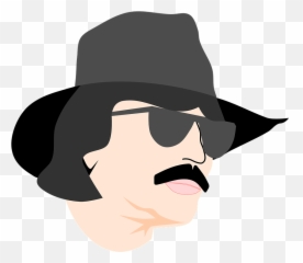 Free Pilgrim Clipart 12 - Cowboy Face Vector Png Emoji,Meme Emojis Cowboy