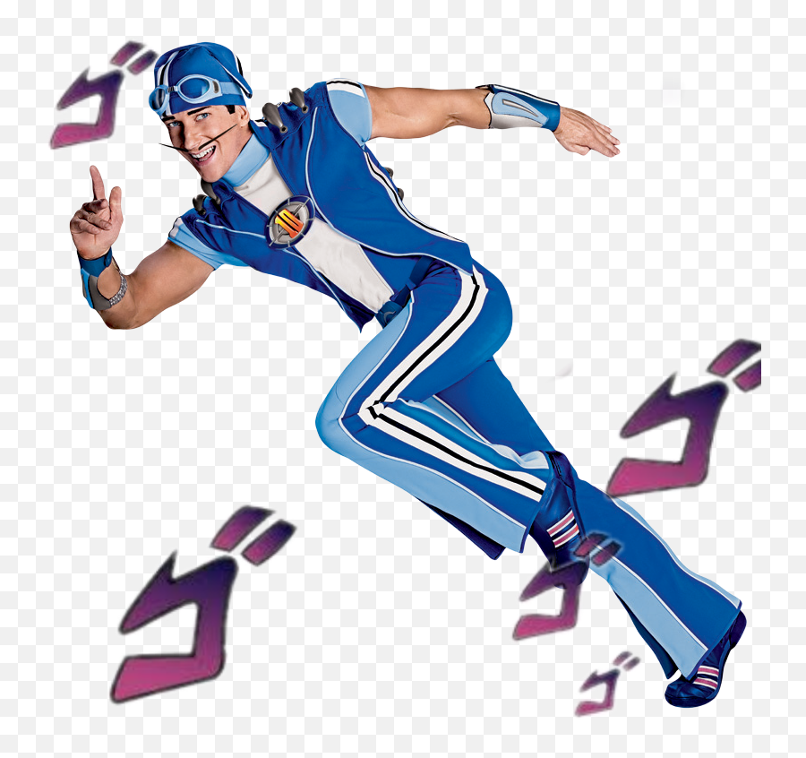 Jojo Sportacus Sticker By Edwin Guevara López Emoji,Zucchero Emoji Jojo