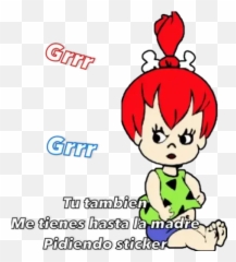 Pebbles Stickers For Whatsapp Emoji,Grrr Emoji