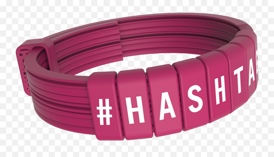 Hashtag Bracelets Customize Your Bracelet - Solid Emoji,Emoji Hashtags