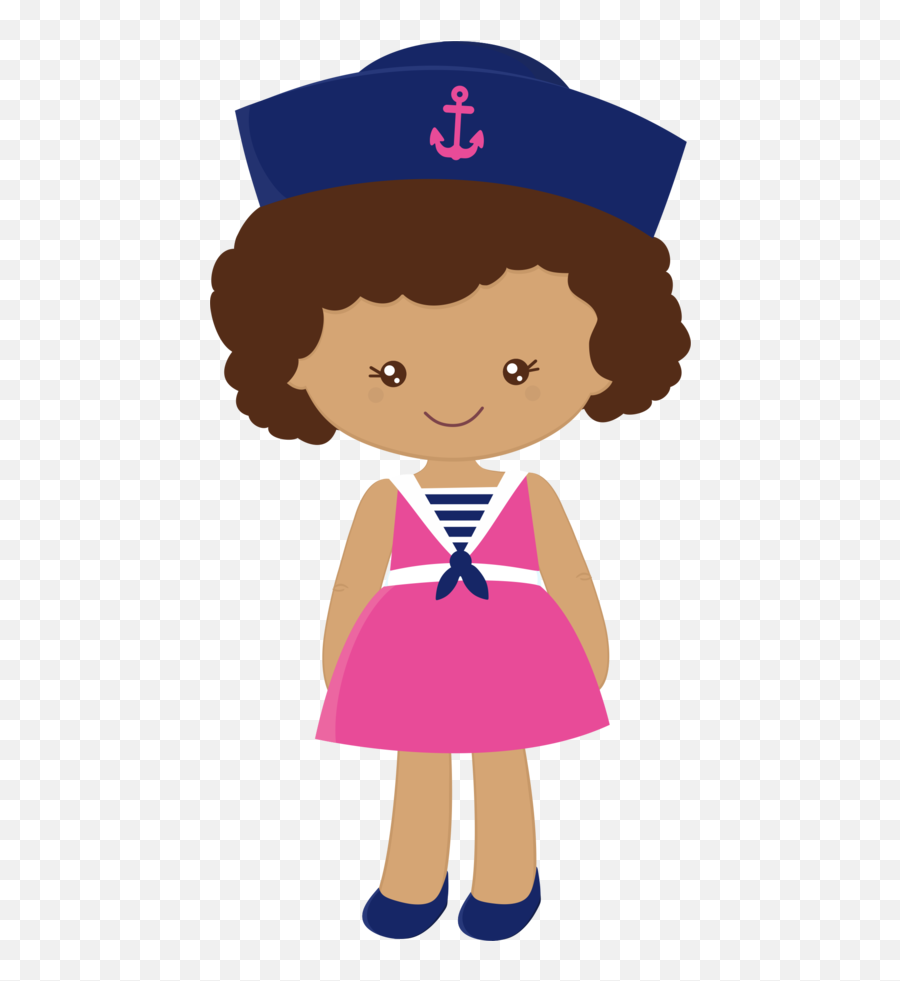 Marinheiros - Nautical Girl Clipart Png Download Full Emoji,Woman Vampire Emoji