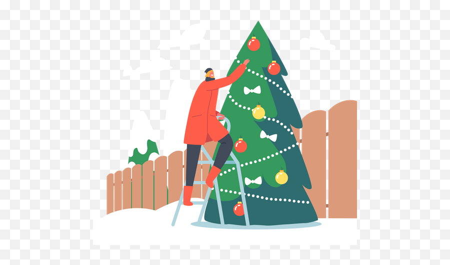 Xmas Tree Icon - Download In Doodle Style Emoji,Xmas Treee Emoji