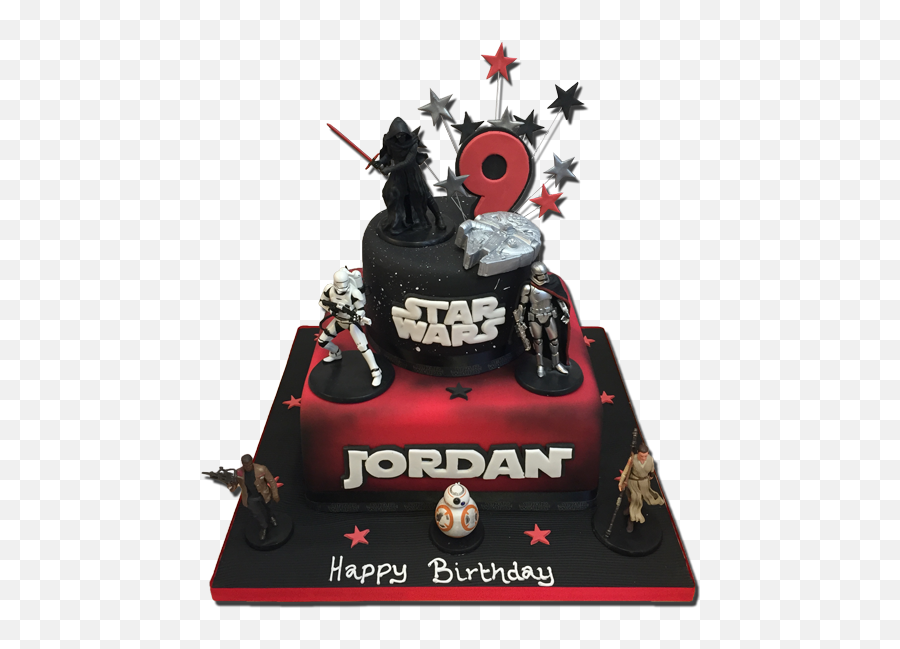 Birthday Cake Emoji - Star Wars The Last Jedi Birthday Cakes Cake Decorating Supply,Happy Birthday Emoji