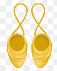 Ballet Shoes Clipart - Empty Emoji,Purple Emoji Slippers