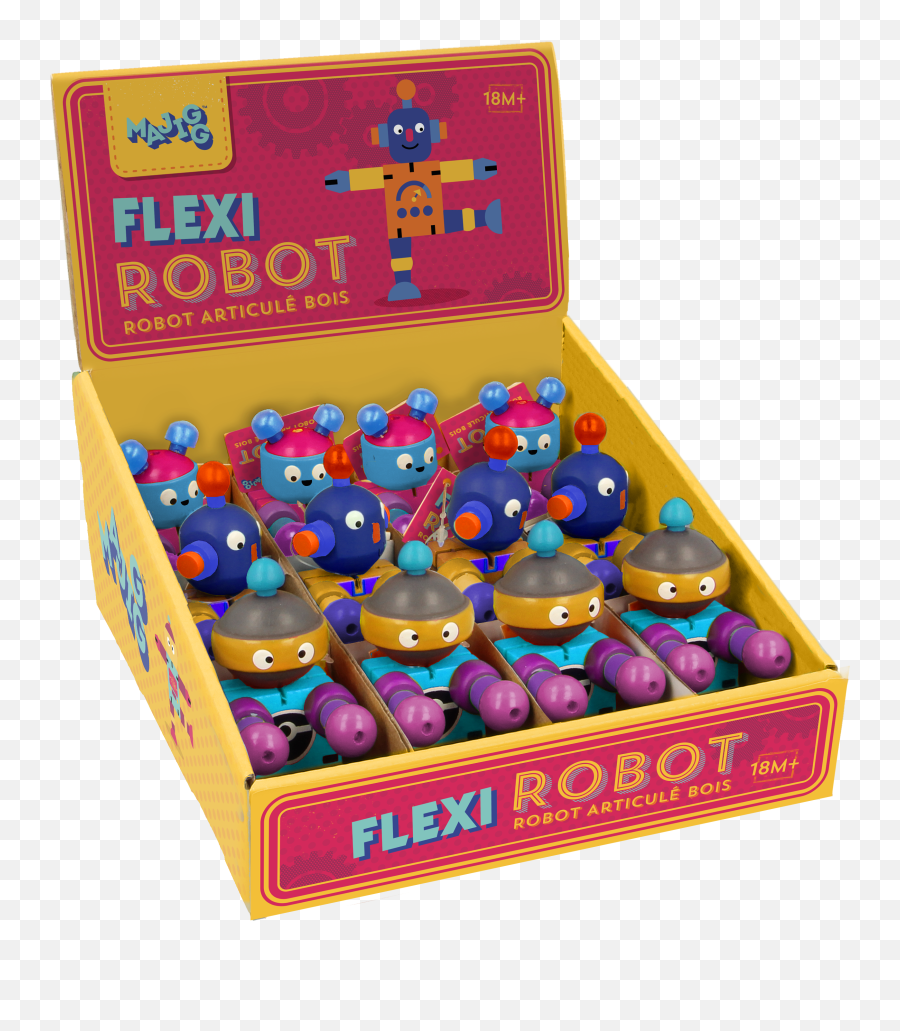 Majigg Flexi Robots - Baby Toys Emoji,Guardsman Emoji