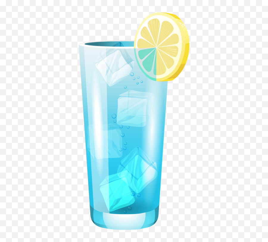 Transparent Blue Cocktail Png Clipart - Blue Lemonade Clipart Png Emoji,Cocktail Sunrise Emoji