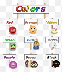 Graphic Smiley Color Diagram Art - Dot Emoji,Emoticons With Names