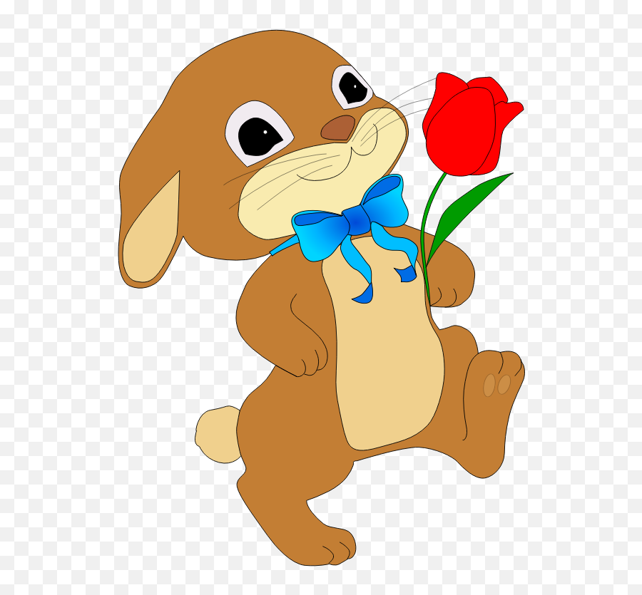 Rabbit Free To Use Clipart - Clip Art Emoji,Happy Bunny Emoji