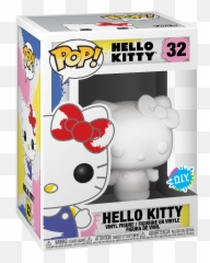 Hello Kitty - Hello Kitty Diy Funko Pop Emoji,Hello Kitty Emoji Outfit