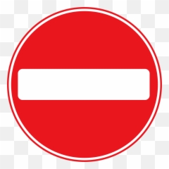No Entry Sign Clipart - Clip Art Library Road No Entry Sign Emoji,No Entry Emoji