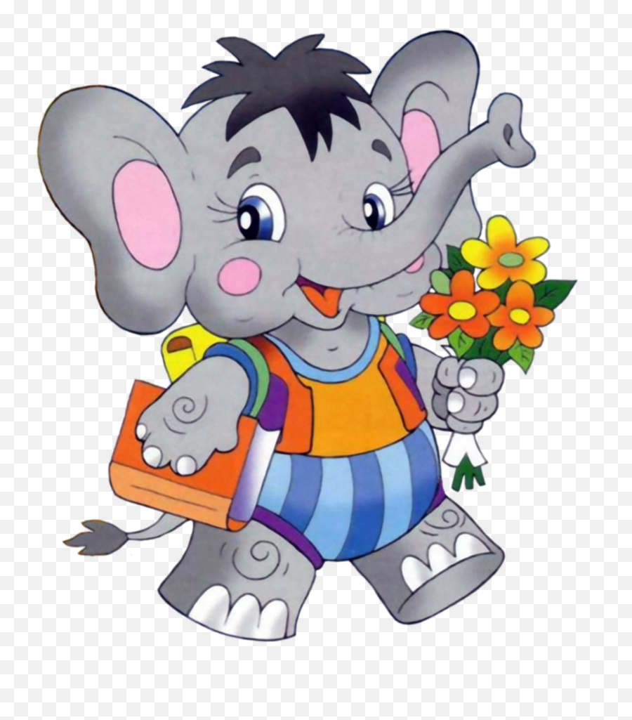 Pin - Cartoon Character Elephant Png Emoji,Baby Elephant Emoji