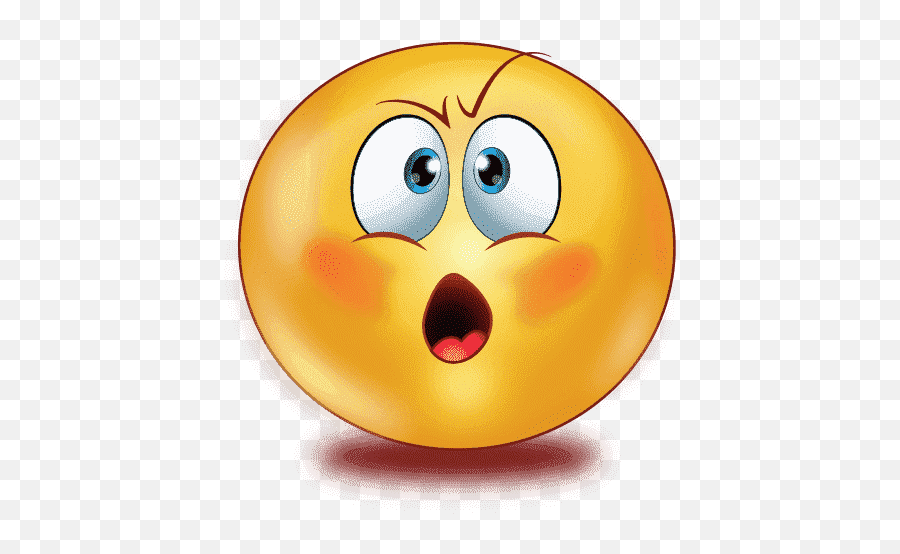 Whatsapp Shocked Emoji Png Clipart - Shocked Emoji Clipart,Suprised Emoji