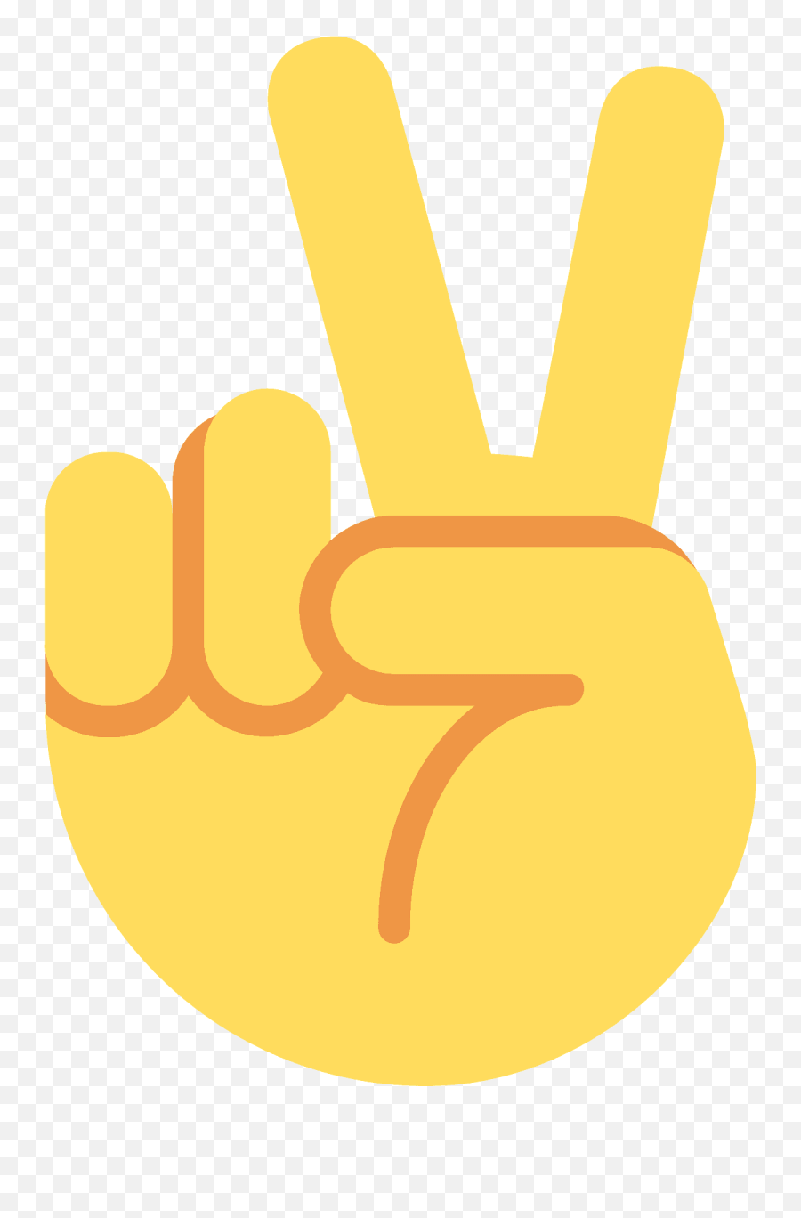 Victory Hand Emoji - Que Significa Este Emoji,Peace Sign Emoji