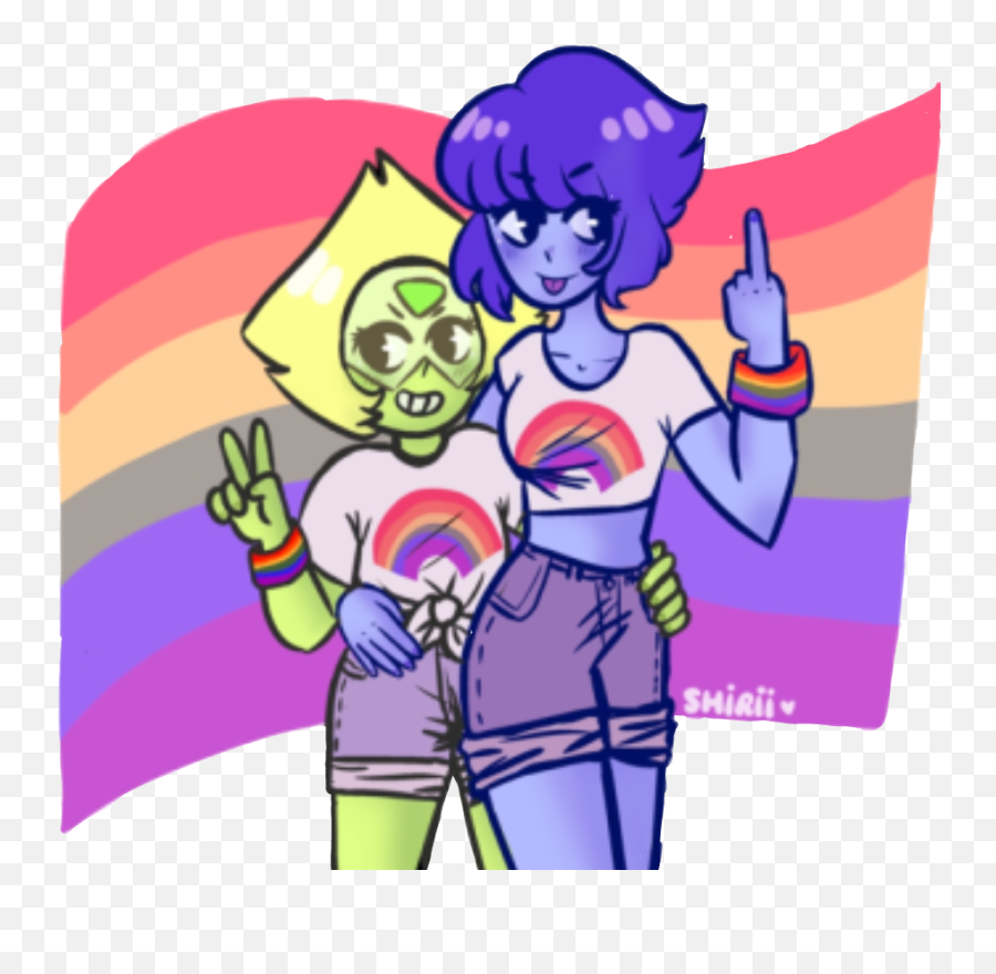 The Most Edited Peridot Picsart - Lapidot Pride Art Emoji,Peridot Steven Universe Emoticon