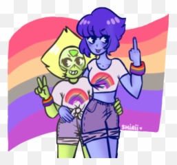 The Most Edited Peridot Picsart - Lapidot Pride Art Emoji,Peridot Steven Universe Emoticon