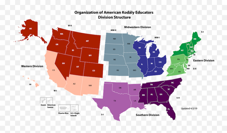 Organization Of American Kodály Educators - Map Red United States Emoji,Bandeira.americana Emotion
