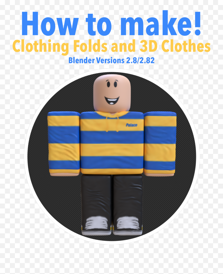 Clothing Folds And 3d Clothes Blender 2 - Happy Emoji,Roblox Fourum Emoticon