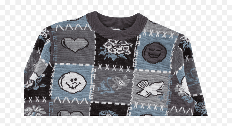 Love Dove Knit - Long Sleeve Emoji,Virgil Emojis Love Dove Knit - Long Sleeve Emoji,Virgil Emojis