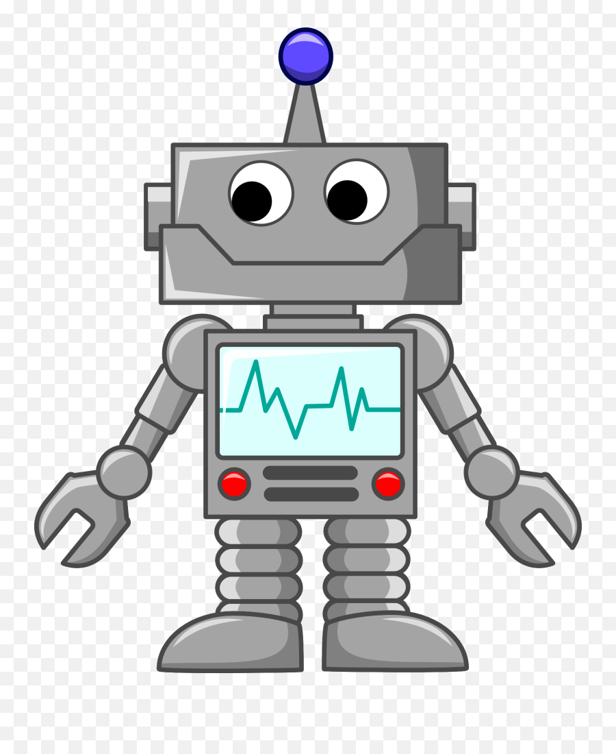 Kids Love Robot - Cartoon Picture Of Robot Emoji,Robots With Emotions