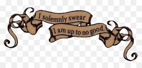 The Most Edited - Solemnly Swear I M Upto No Good Transparent Emoji,Marauders Map Emojis