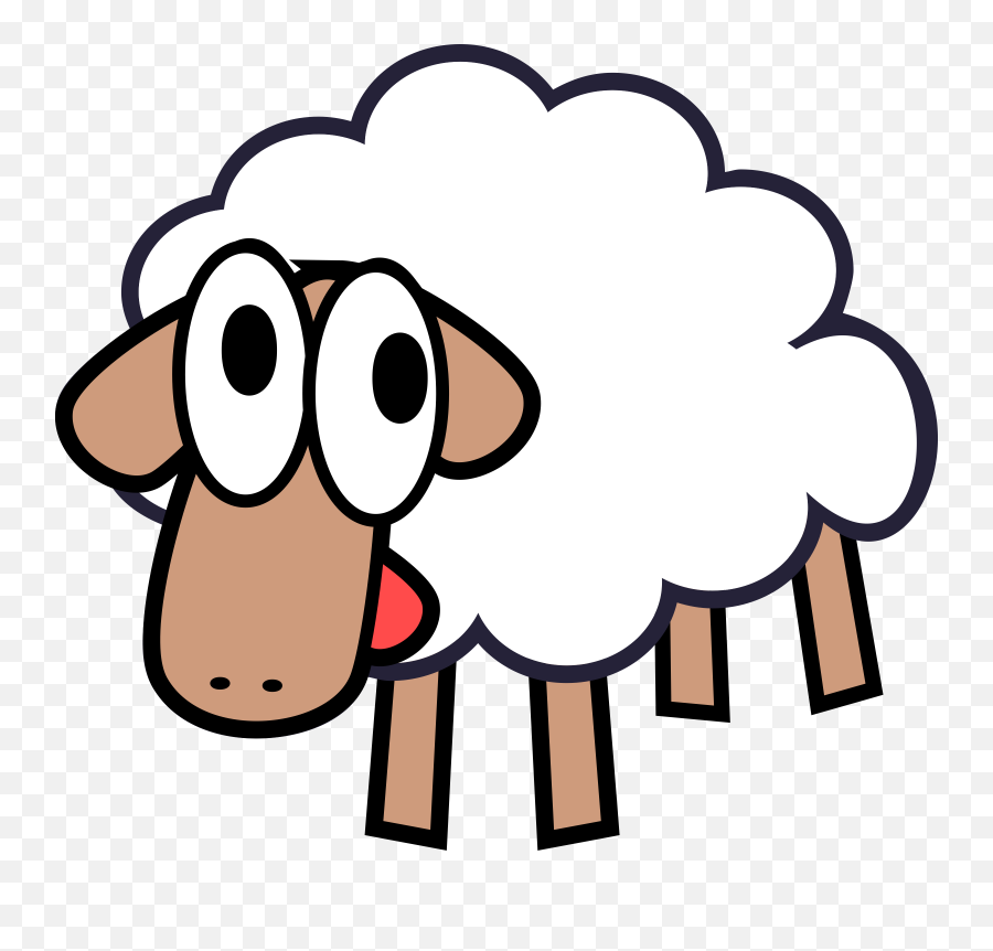 Sheep Cute - Emoji And Stickers By Ngoc Trinh Nguyen Png Cartoon Sheep,Sheep Emoji