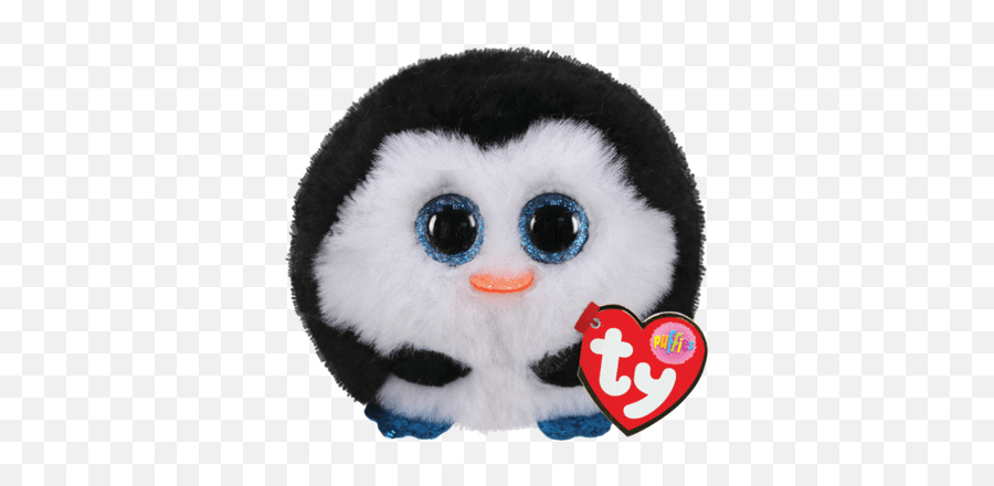Plush U0026 Squishies U2013 Whimsical Alley - Ty Puffies Waddles The Penguin Emoji,Emoticon Rabbit Plush