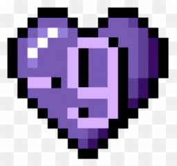 Violet Is Logged Off - Pixel Heart Emoji,What Emotions Tell Us About Time Droit Violet