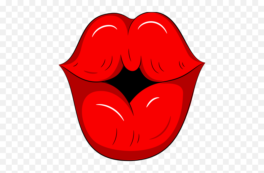Makeup 8 - Stickers For Whatsapp Sexy Lips Vector Png Emoji,Sexting Emoticons For Android