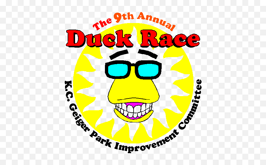 Duck Race Archives Kc Geiger Park Improvement Committee - Dot Emoji,Groucho Emoticon Gif